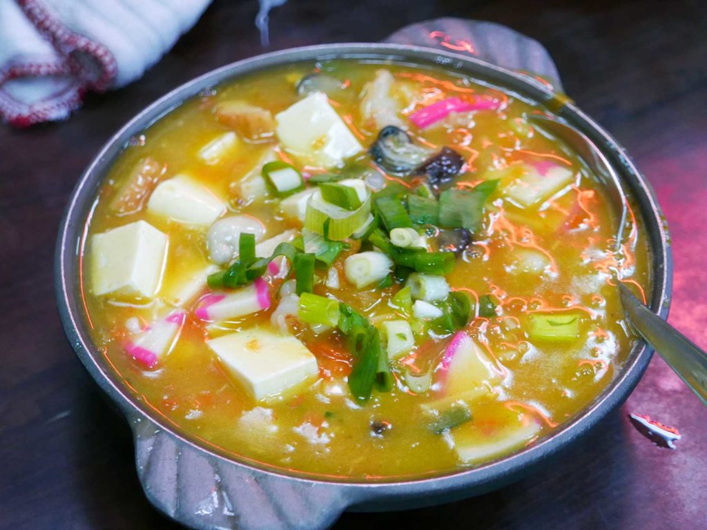 蟹黃豆腐煲