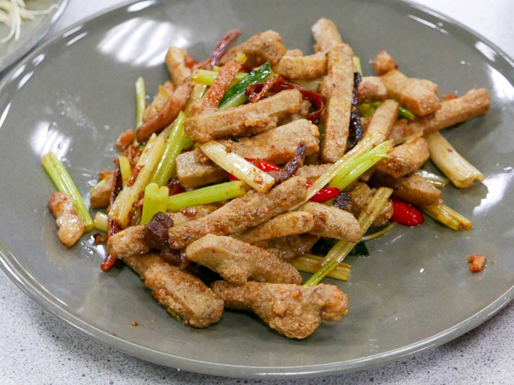 臭豆腐小炒