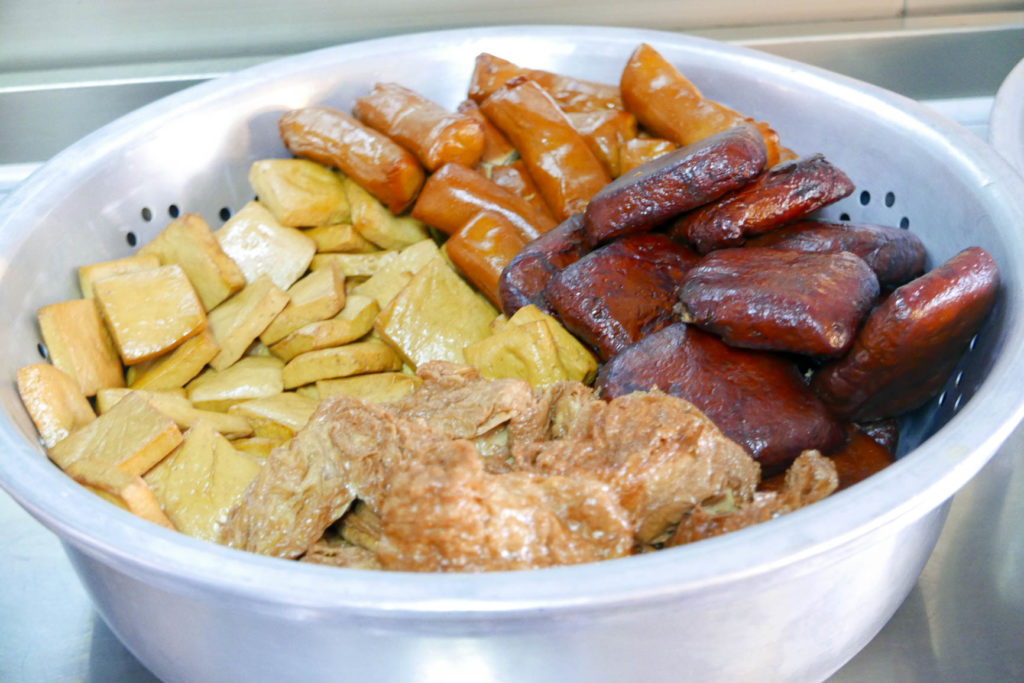 滷豆干與各式滷味