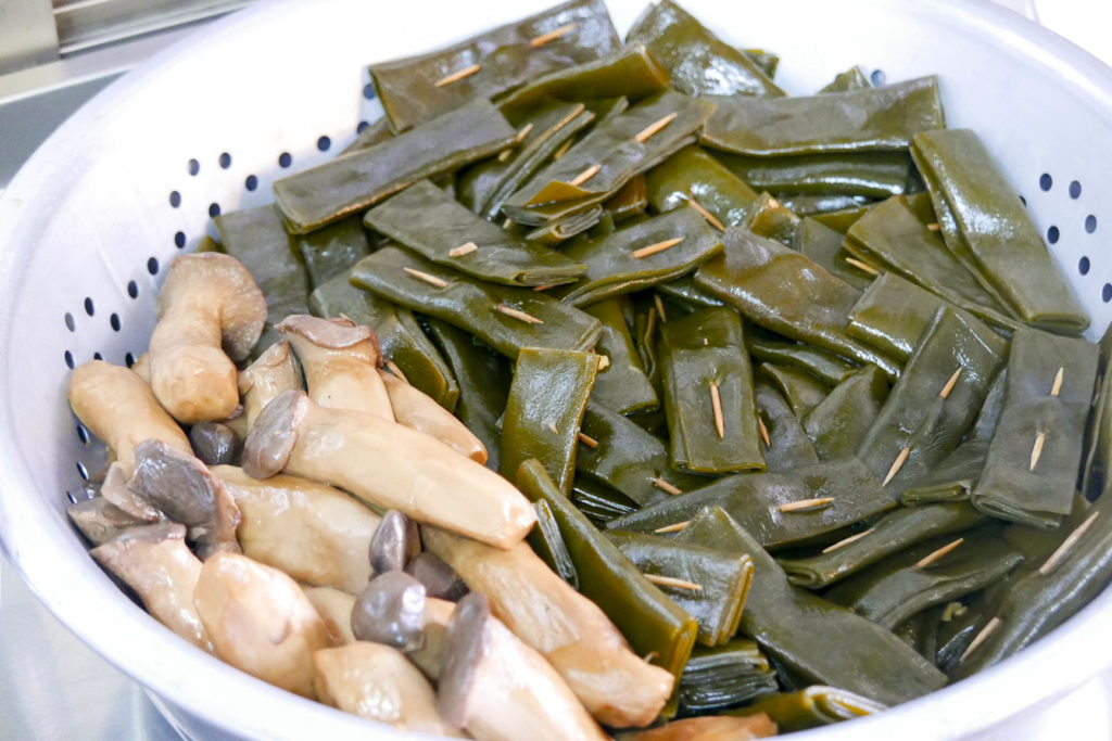 海帶與滷味